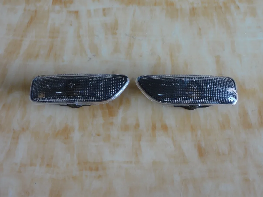 

2Pcs Fender Side Marker Light Turn Signal Lamps Pair For VOLVO S60 V70 S80 XC90