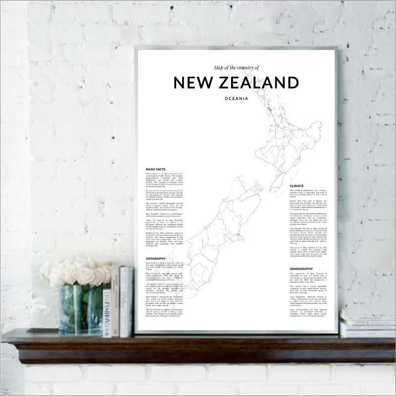 New Zealand poster