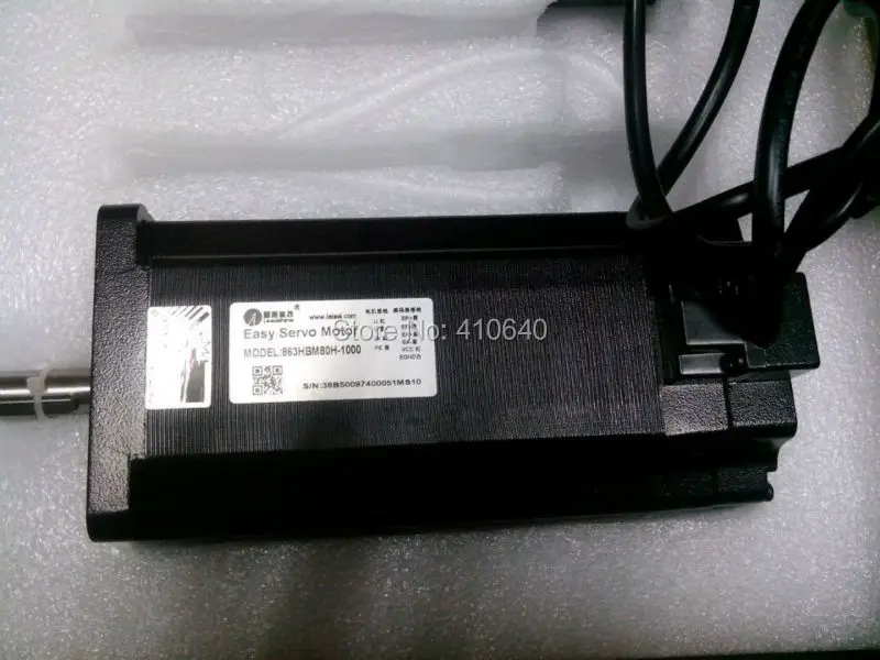 Легкий серводвигатель Leadshine (с замкнутым контуром) 3-фазный 863HBM80H-1000 с 220 / 230VAC 8 NM 1 ✔