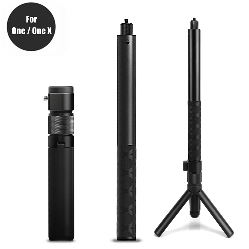 불릿 타임 촬영 알루미늄 합금 연장 모노포드 및 셀프 타이머 삼각대, Insta360 ONE X2 Insta 360 ONE R 카메라용