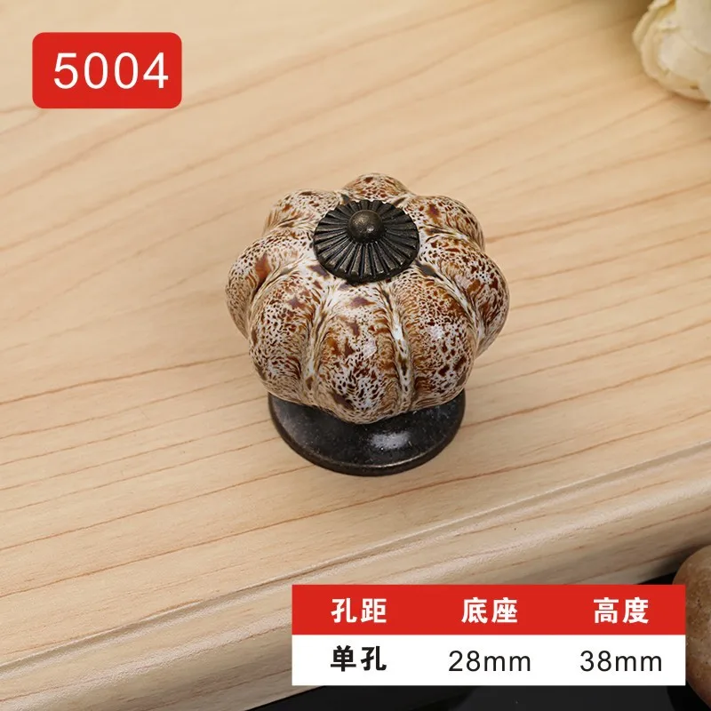 e Pumpkin Ceramic Knobs Dresser Knob Dr (2)