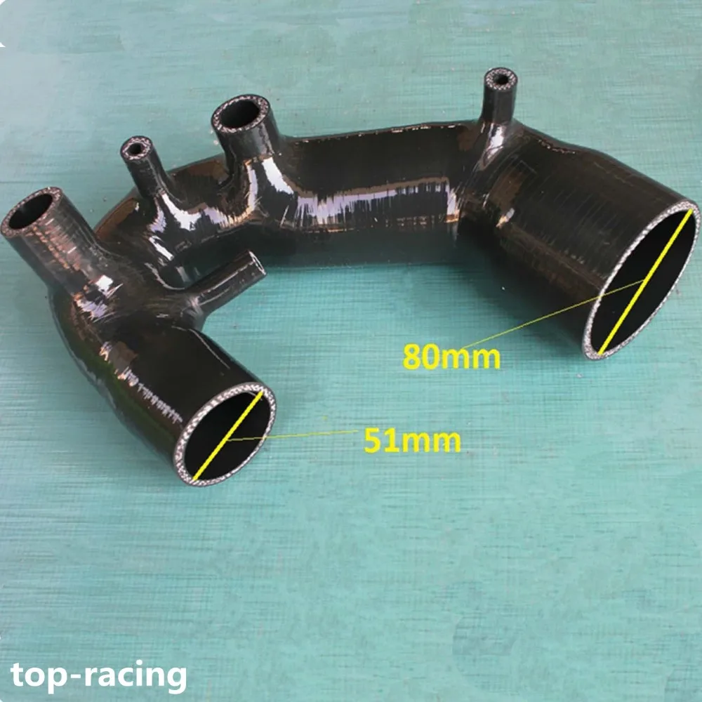 Reinforced silicone induction intake hose for Audi A4 B6 AEB ATW AWM AVJ 1 8T 20V