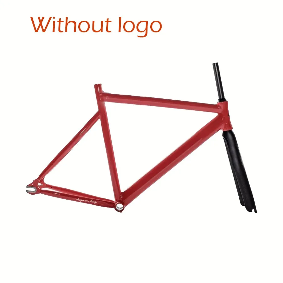 Excellent Fixed Gear Bike frame 53cm 55cm 58cm DIY 700C Aluminum alloy Track Bike Bicycle with 3 Spoke wheel rim carbon fork 6 Excellent Fixed Gear Bike frame 53cm 55cm 58cm DIY 700C Aluminum alloy Track Bike Bicycle with 3 Spoke wheel rim carbon fork 6