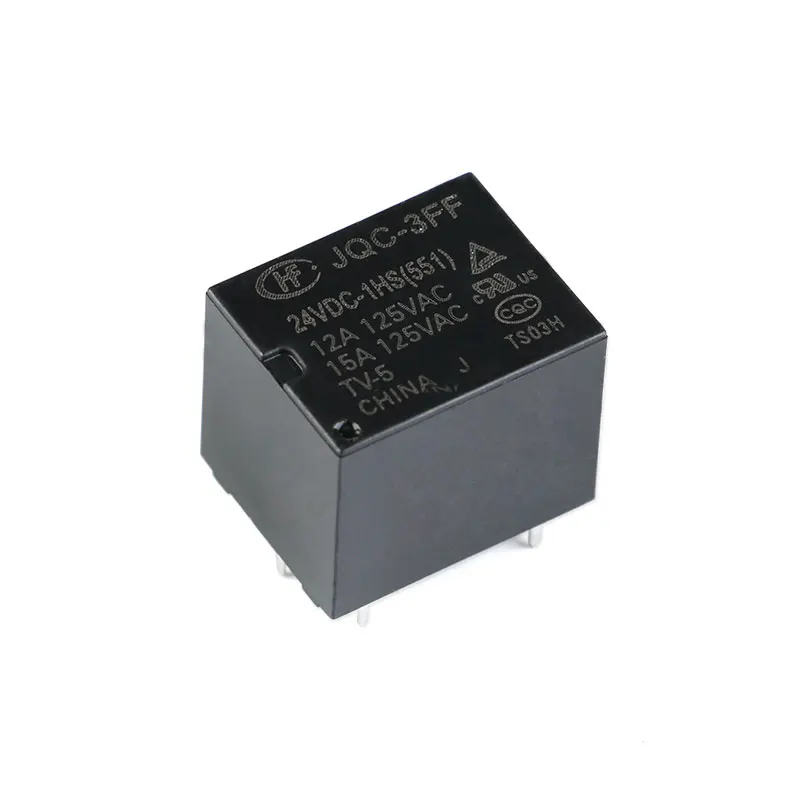 5 шт. реле HF3FF-JQC-3FF-5VDC-1HS 12VDC-1HS 24VDC-1HS(551) DIP4 5V 12V 24V DC 10A