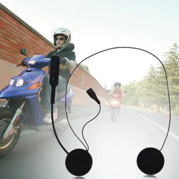

Motor Wireless Bluetooth Headset Motorcycle Helmet Earphone Headphone Speaker Handsfree Music For MP3 MP4 Smartphone