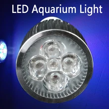 Full Spectrum 10W E27/E14/GU10 Aquarium LED Lighting Grow Light For Fish Tank Illumination And Aquatic Plants