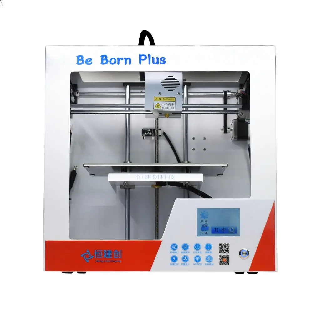 

Matte Metal Platform WIFI 3D Printer With Heated Bed Auto Level LCD Screen Printing Machiness Professional Open Build Printer