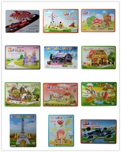 3D Puzzle Brinquedo Crianças Puzzles Educacionais Do Bebê Interessante Brinquedo de Presente 3D Puzzles Brinquedos para As Crianças Brinquedos Educativos