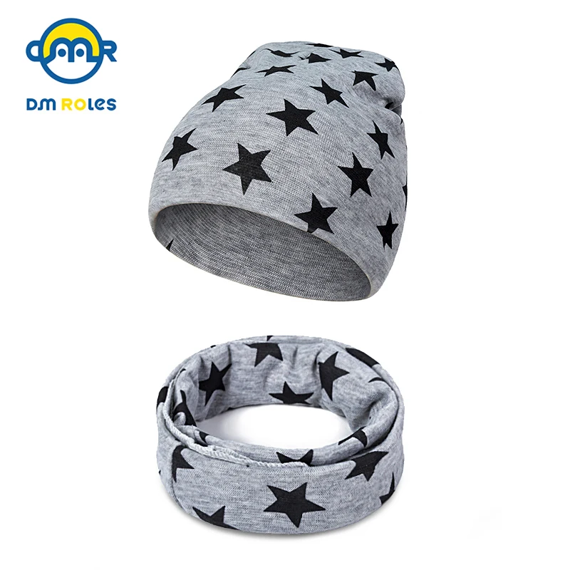

DMROLES Baby Hat Infant Cotton 2pcs Baby Beanies Hat Scarf For Girls Boys Children Hat Scarf Set Baby Girls Hats Photo Props