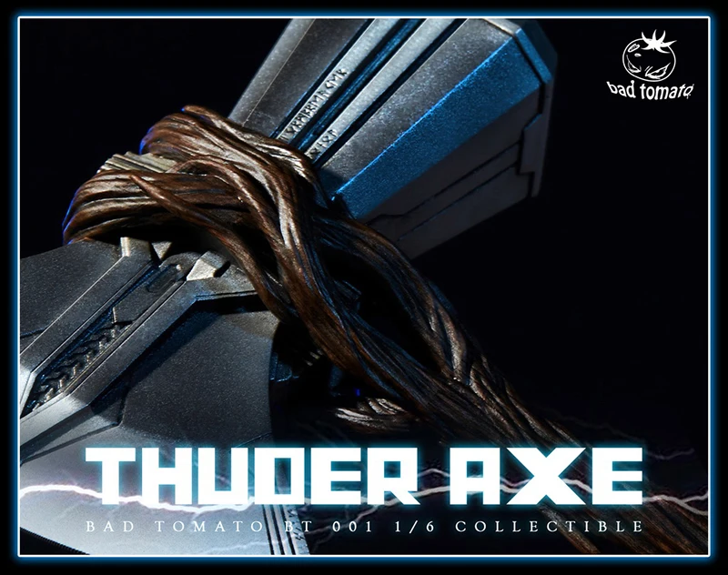 1/6 масштаб Мстители Raytheon Thuder топор гроза топор модель цифра подходит для 12 "тела фигурки DollWith светодиодный свет
