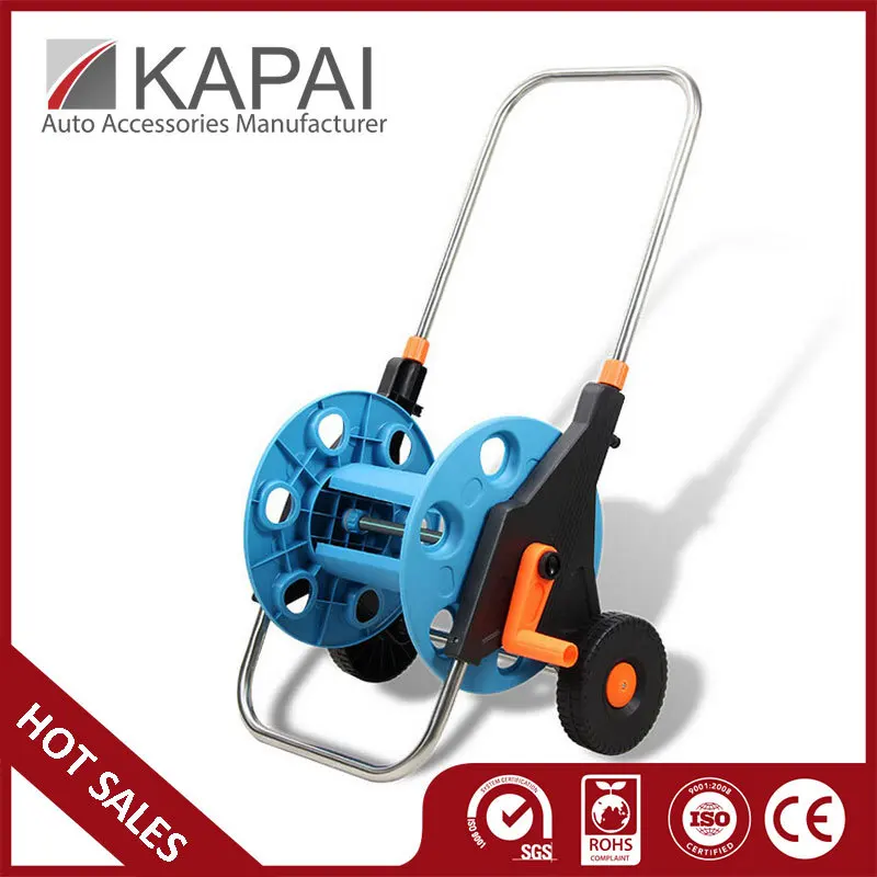Rapid Reel Two Wheel Garden Hose Reel Cart 1/2"X80m or 5/8" X50 m Empty
