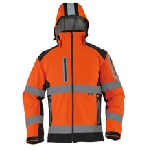 Hoge kwaliteit oranje softshell jas hoge zichtbaarheid Reflecterende veiligheid jas workwear outdoor dragen gratis verzending