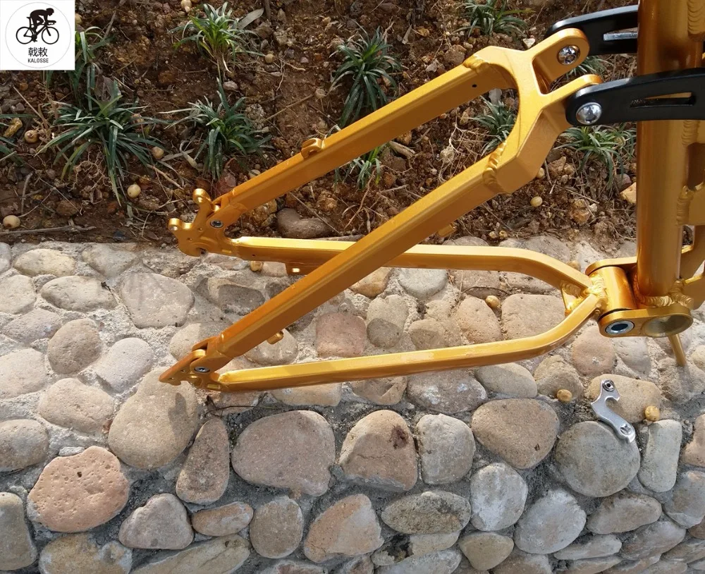 Best Kalosse BB 68mm  Mountain bike   folding  frame    electrical  mountain bike frame   electric  bicycle frame   17inch 10