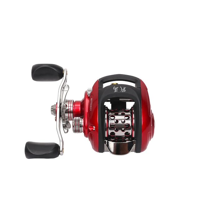 Cheap Haibo New Steed Bait Casting Fishing Reel for light Jigging 6.5:1 8B+RB BB Aluminum Alloy Body Magnetic Brake 184g 