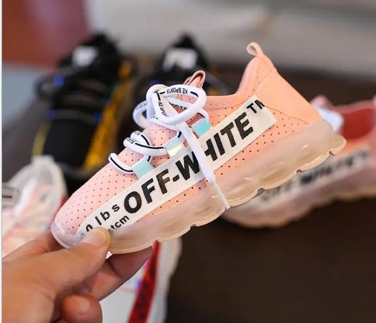 Brand New Children Shoes With Light Kids Boys Led Shoes Glowing Sneakers Baby Running shoes Fashion Shoes