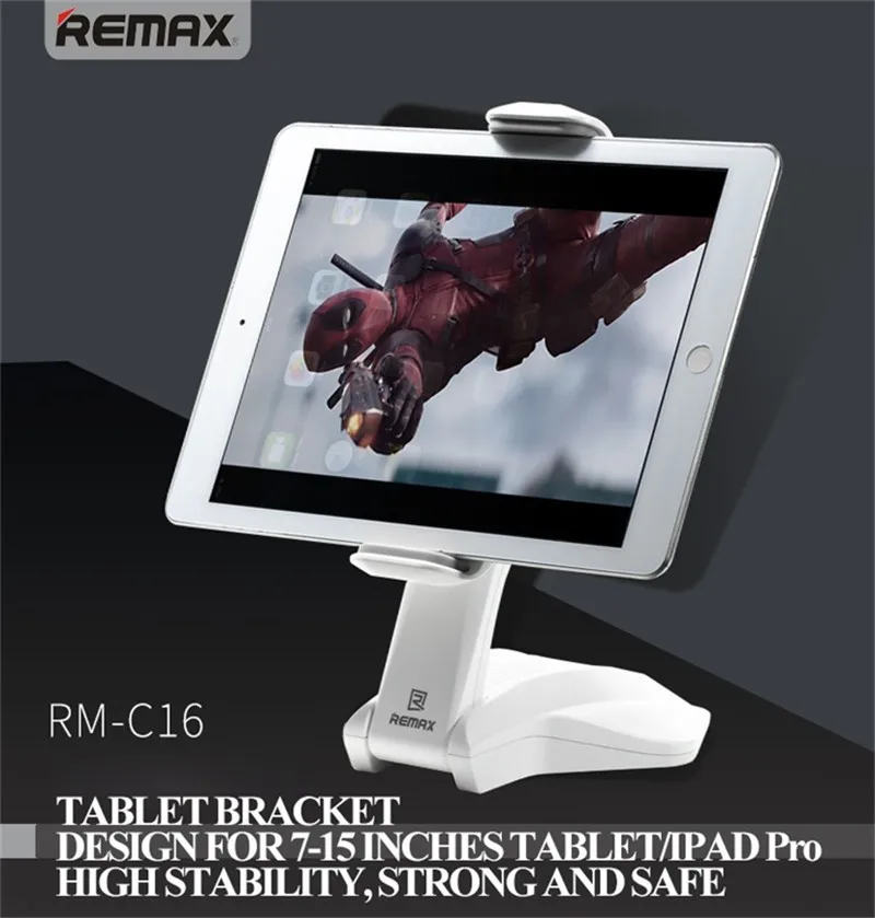 Remax 360 Rotation Tablet Bracket Holder Mega Phone City - Main Image