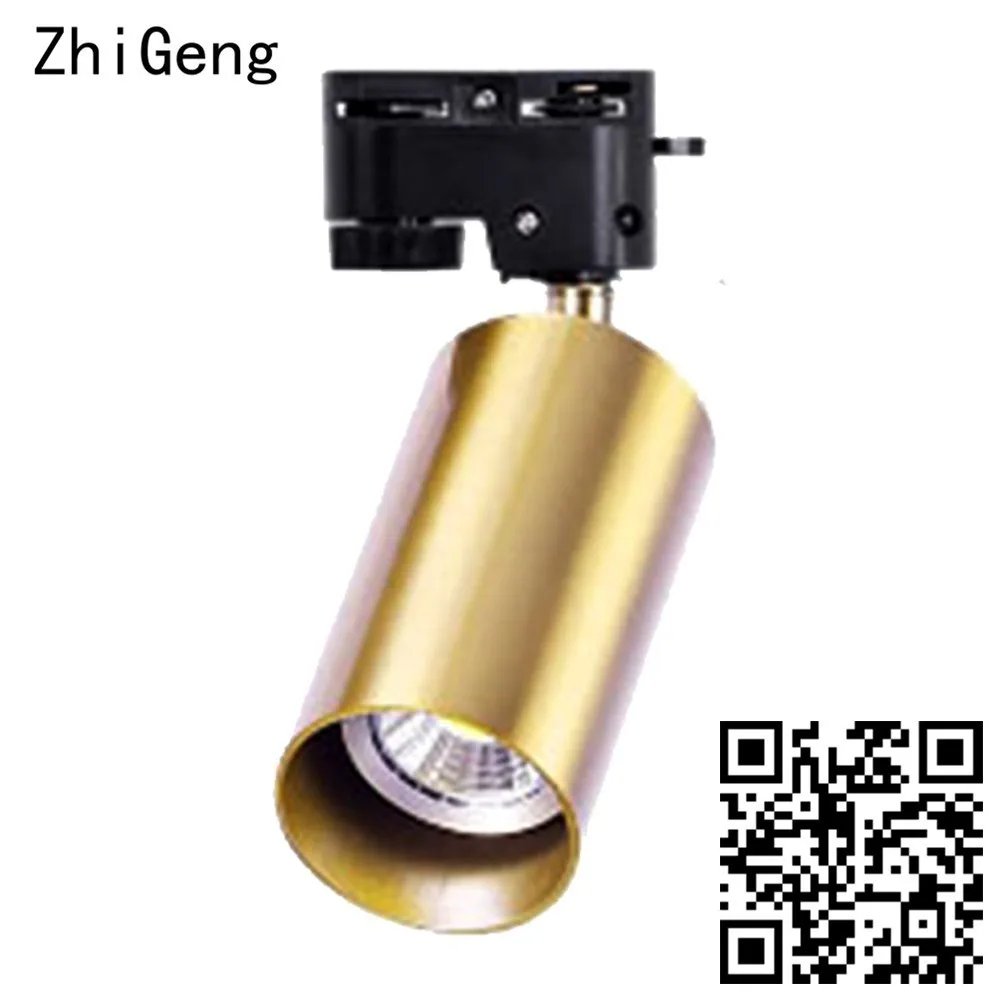 

ZhiGeng GU10 Gold Single Head Surface Mounted Ceiling Lights For Background Wall Corridor Aisle Living Room