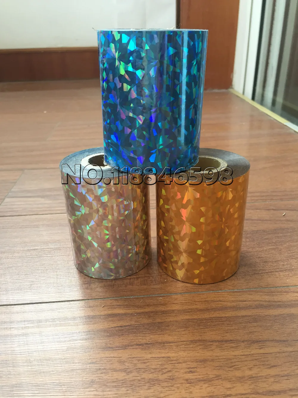 US $7.9 21% OFF|2Rolls Holographic Foil Hot Stamping for Paper or Plastic 8cm x120m/Roll Shattered Glass Gold Silver Red Blue Four Colors|stamping paper|foil stamping paper|holographic stamping foil - AliExpress