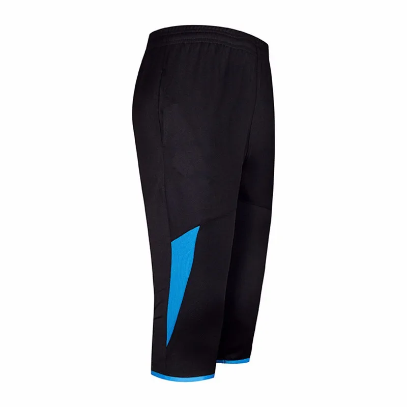 Новые мужские тренировочные штаны для футбола, спортивные штаны для бега, спортивные штаны для фитнеса, спортивные штаны для бега 3 4