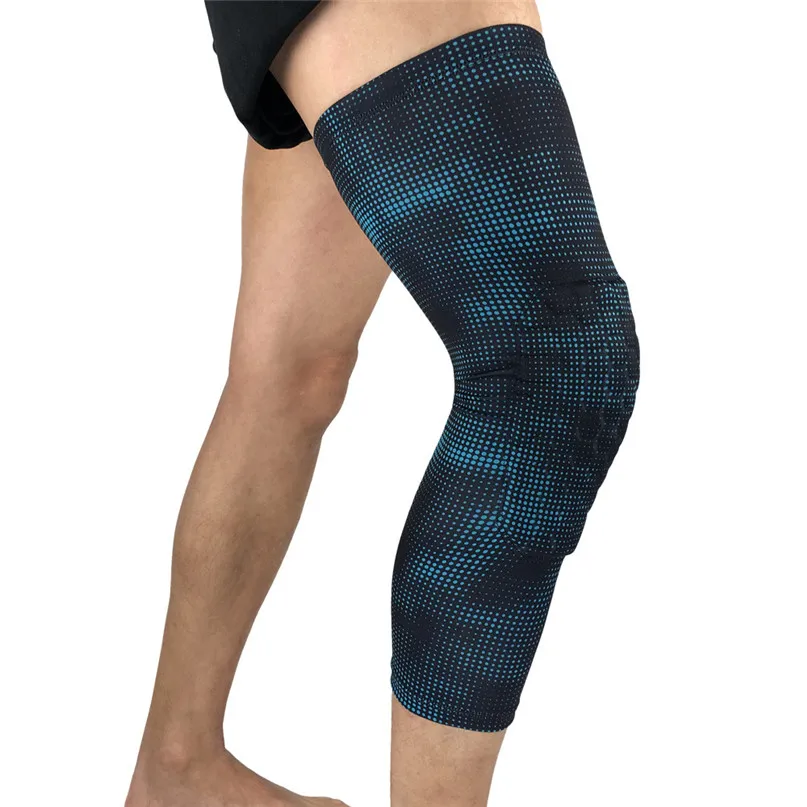 Breathable Basketball Knee Pads Sports Professional Safety Knee Calf Leg Sleeve Honeycomb Pad knee protector brace support #3j19 (5)