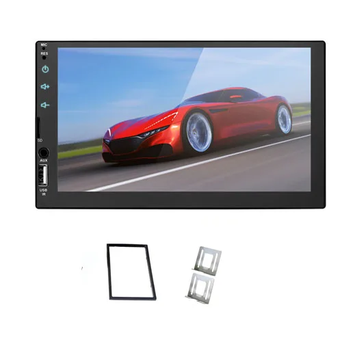 Mirror Link 2 din 7 'автомобильный Радио Емкостный сенсорный экран плеер MP5 SD/FM/USB/AUX/Bluetooth автомобильный аудио для камеры заднего вида - Цвет: C