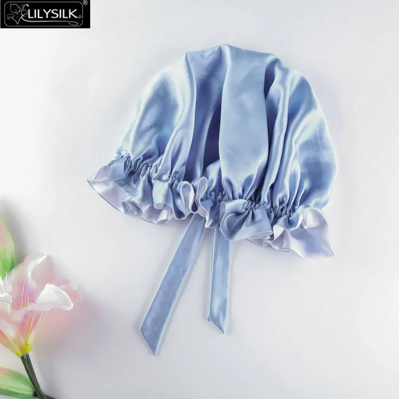 1000-light-blue-white-double-luxury-silk-night-sleep-cap-04