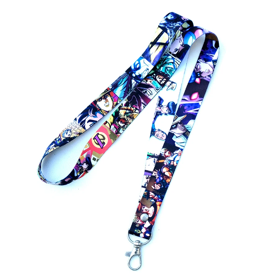 

JoJos Bizzare Adventure Cell Phone Rope Chain Camera Strap Clip Cord Charm Lariat Lanyard Keychain fANS GIFT 45X2CM