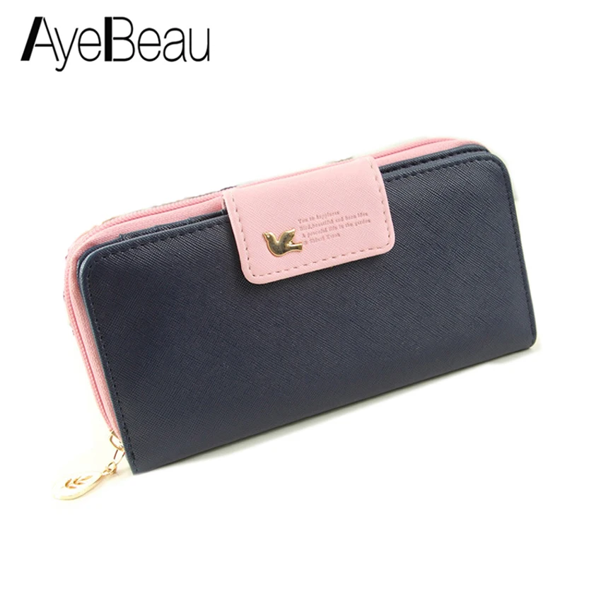 

Long Designer Famous Brand Clutch Luxury Leather Ladies Women Wallets Female Purse Bag Money Card Holder Carteras Portfel Walet