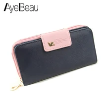 Long Designer Famous Brand Clutch Luxury Leather Ladies Women Wallets Female Purse Bag Money Card Holder Carteras Portfel Walet Long Designer Famous Brand Clutch Luxury Leather Ladies Women Wallets Female Purse Bag Money Card Holder Carteras Portfel Walet