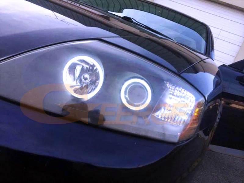 Hyundai Tiburon 2003 2004 2005 2006 cob led angel eyes(1)
