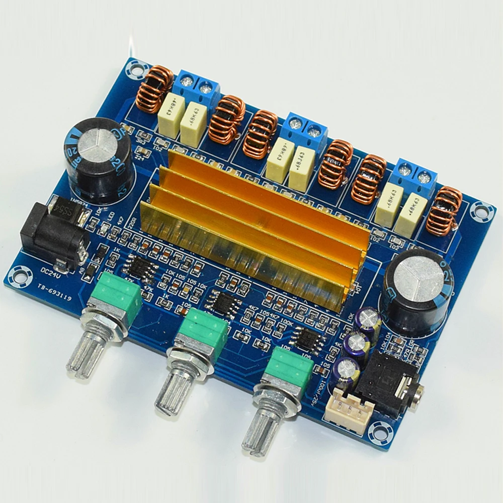 

K.GUSS K290 TPA3116D2 *2 2.1HIFI Digital Audio Amplifier Board 100W+50W*2