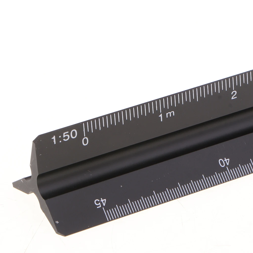 Professional Architect and Engineer Scale Rulers Set - Scales 30cm/12 inch Drafting Metal Ruler for Teachers Architectural
