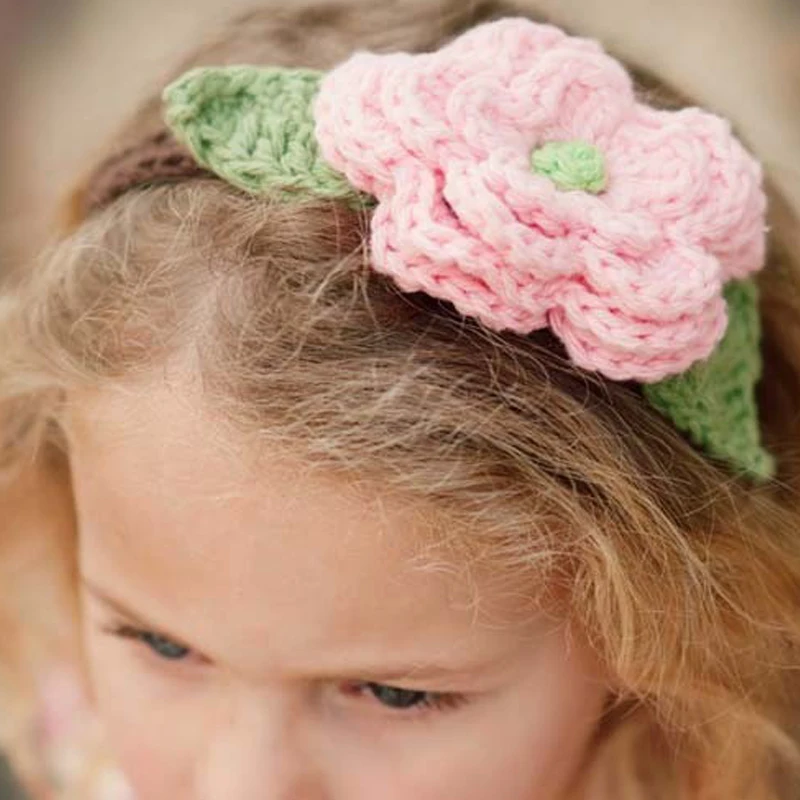 

Flower Headband Hand Crochet Girls Flower Headbands 30 mixed Designs Big Flower suit for Newborn to Adult Promotion Price