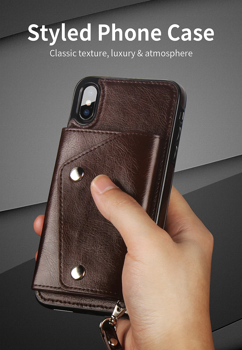 Кожаный чехол-кошелек Essager для iPhone XS Max XR X S R 8 7 6 6S Plus, Роскошный чехол для телефона для iPhone Xsmax 8Plus 7 Plus, чехол