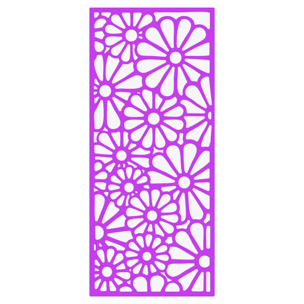 

HamyHo Handcrafts Metal Cutting Dies Flower Background Frame Stencil for Making diy Paper Photo Card Scrapbooking Embossing dies