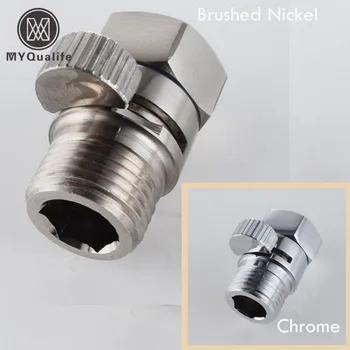 

Practical Shower Pressue Valve Bathroom Brass Water Control Valve Shut Off Valve for Bidet Sprayer Shower Head Hanshower