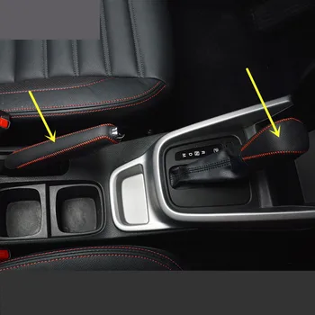 

2PCS/SET Gear Shift Collars & Handbrake Grips Cover For Suzuki Vitara 2016 17 2018 AA411