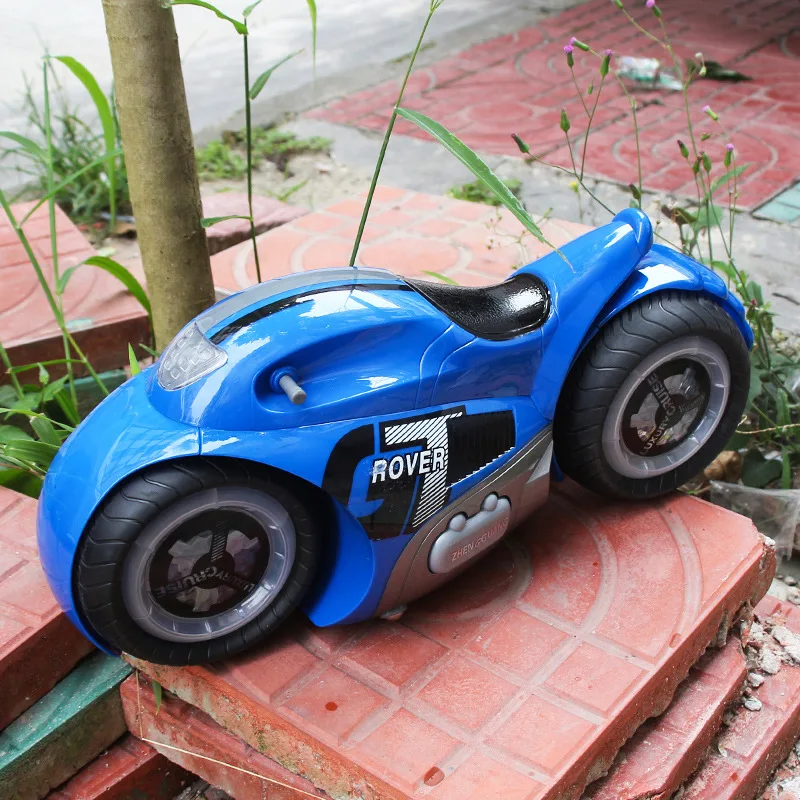 2,4 г мини трюк мотоцикл RC с музыкальным светом Высокоскоростной RC игрушки, модели мотоциклов дистанционное управление Дрифт мотор детская игрушка для подарка