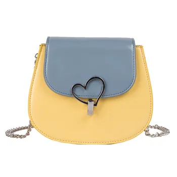 

Bags For Women 2019 Fashion Small Messenger Bag For Girls Love Bright color One-Shoulder Hand-Held Small Square Bag K516