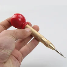 1Pcs HSS Center Punch Stator punching Automatic Center Pin Punch Spring Loaded Marking Drilling Tool With