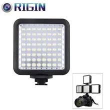 Godox LED64 светодиодный свет 64 светодиодные фонари лампы Фотографическое Освещение 5500 ~ 6500 К для DSLR Камера видеокамера мини DVR