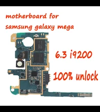 Mainboard For samsung galaxy mega 6.3 unlocked i9200 Motherboard ,Europe Version Original with Chips