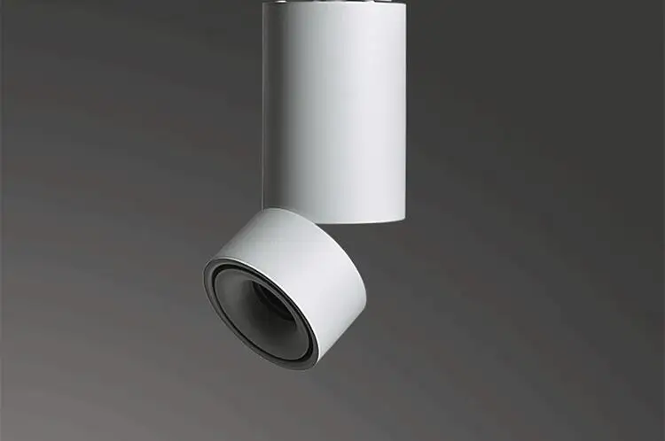 Вращающийся на 360 градусов Светодиодный точечный светильник 7 Вт 12 Вт для гостиной, спальни, светодиодный светильник, современный домашний проходной светильник, AC85V-265 V
