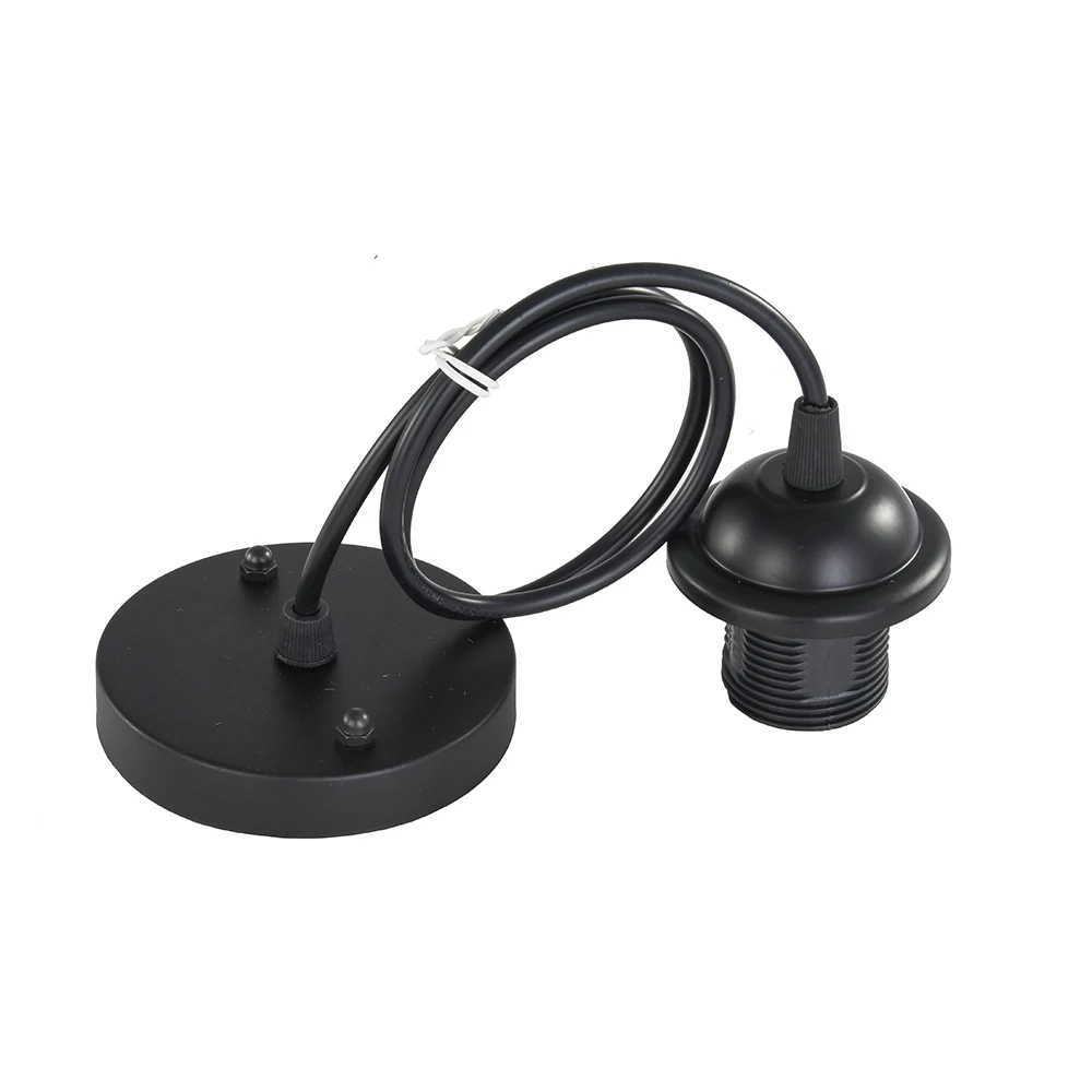 Барная стойка для кафе лампа база E27 висит светодиодный подвесной светильник приспособление Эдисон леска винт свет лампы держатель патрона