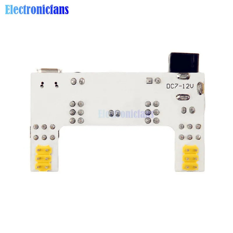 MB102 DC 7-12 В Micro USB интерфейс макет модуль питания MB-102 модуль 2 канала доска для Arduino