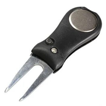 

Mounchain Golf Car Accessories Steel Golf Divot Repair Switchblade Tool