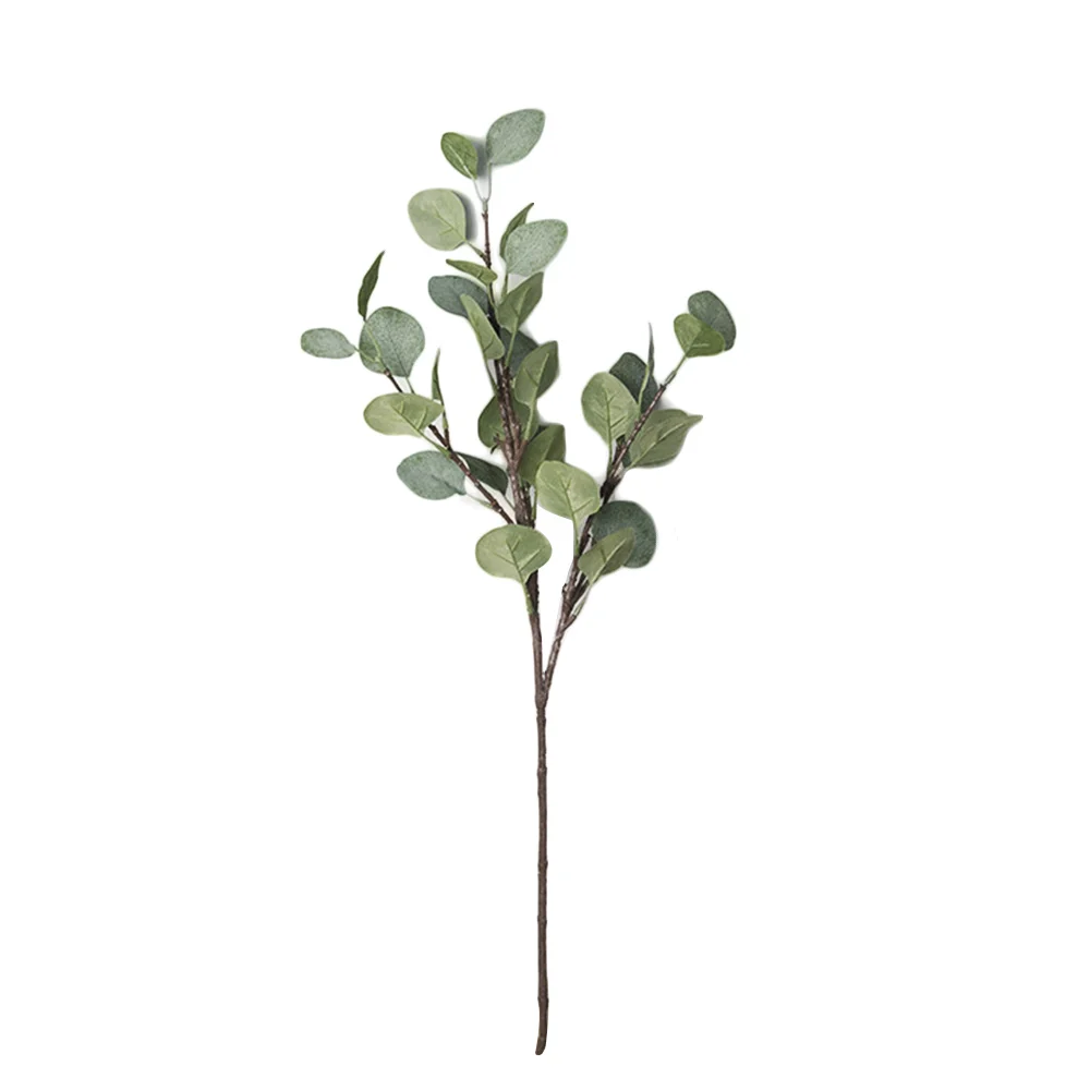 

Ornament DIY Room Simulation Leaves Artificial Eucalyptus Leaf Fashion Fake Plant Green Table Garden Craft Real Touch Beautiful