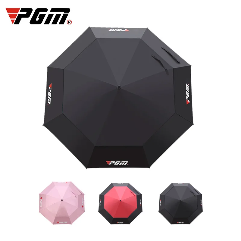 PGM профессиональный мужской женский зонт для гольфа, брендовый автоматический ручной двухслойный зонт для гольфа, анти-УФ Зонт, высококачественный