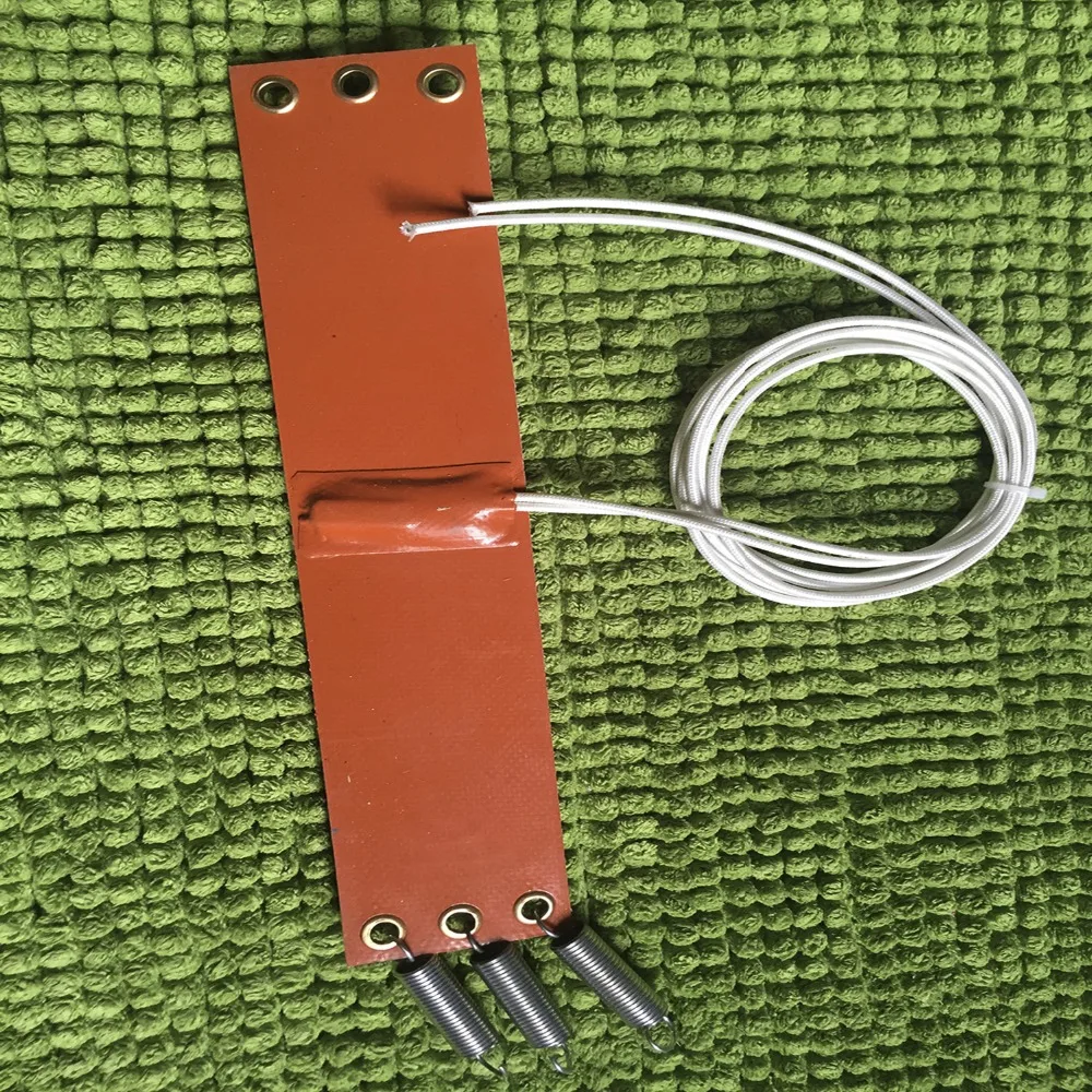 50X250mm 12V 100W w/ thermostat 65C,Silicone Heater Pad Car Fuel Filter