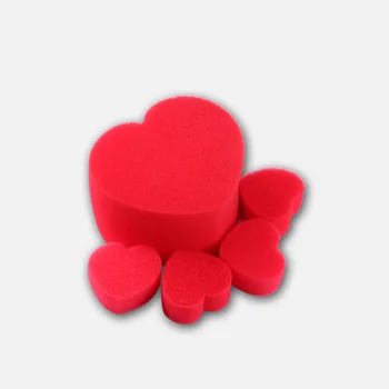 

Free shipping funny props magic sponge hearts magic tricks funny simple pack 10sets